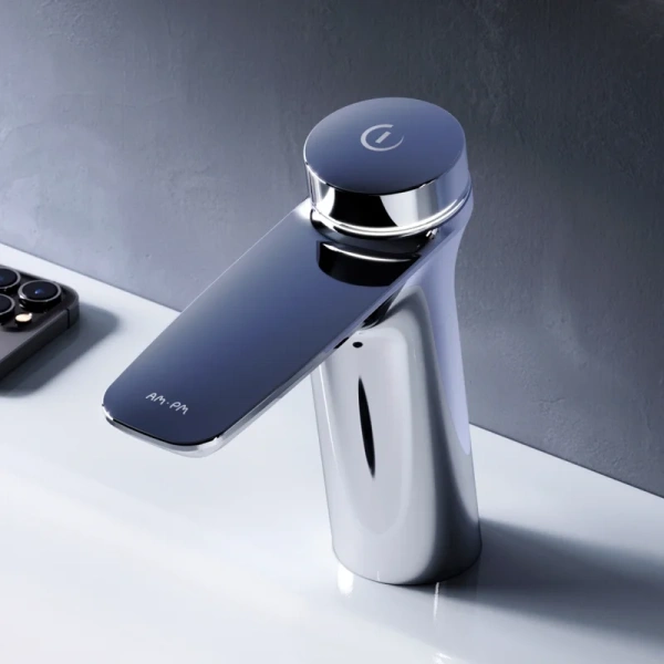 Смеситель для раковины Am.Pm Inspire 2.0 TouchReel электронный с донным клапаном - фото 3