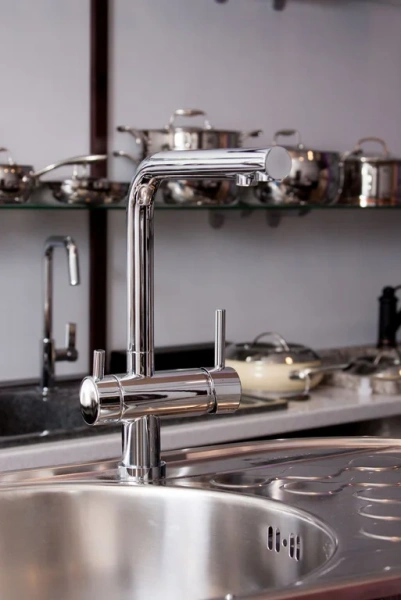 Смеситель для кухни Omoikiri Nagano-C + Pure drop Lite хром - фото 3