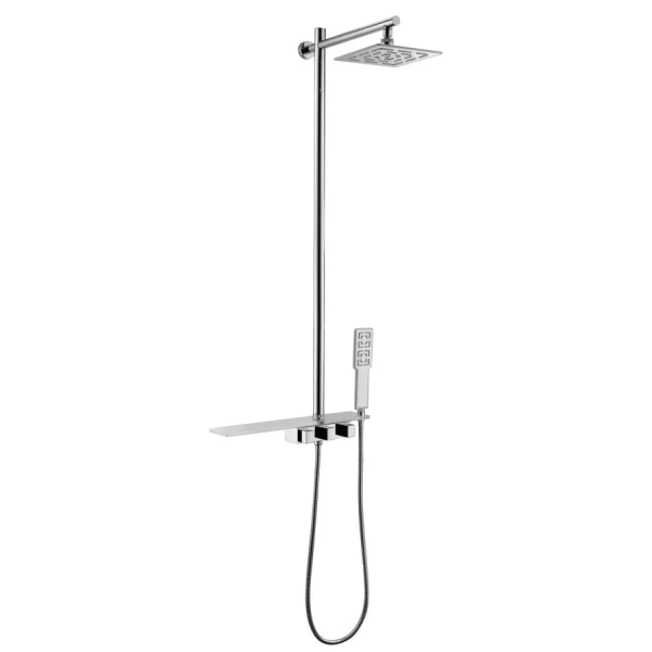 Душевая стойка, хром Lemark Tropic LM7001C - фото 1
