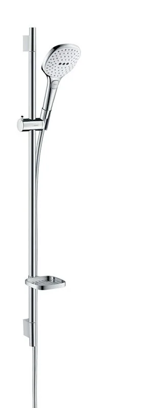 Душевой набор хром-белый Hansgrohe Raindance Select - фото 1