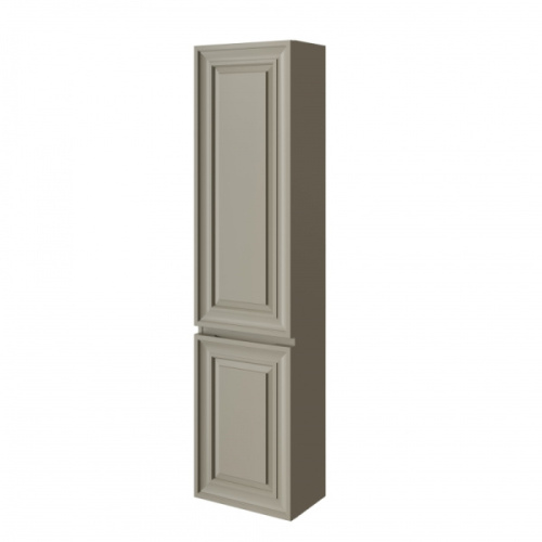 Шкаф-пенал подвесной Caprigo Ponza 40 см серый, левый - фото 1