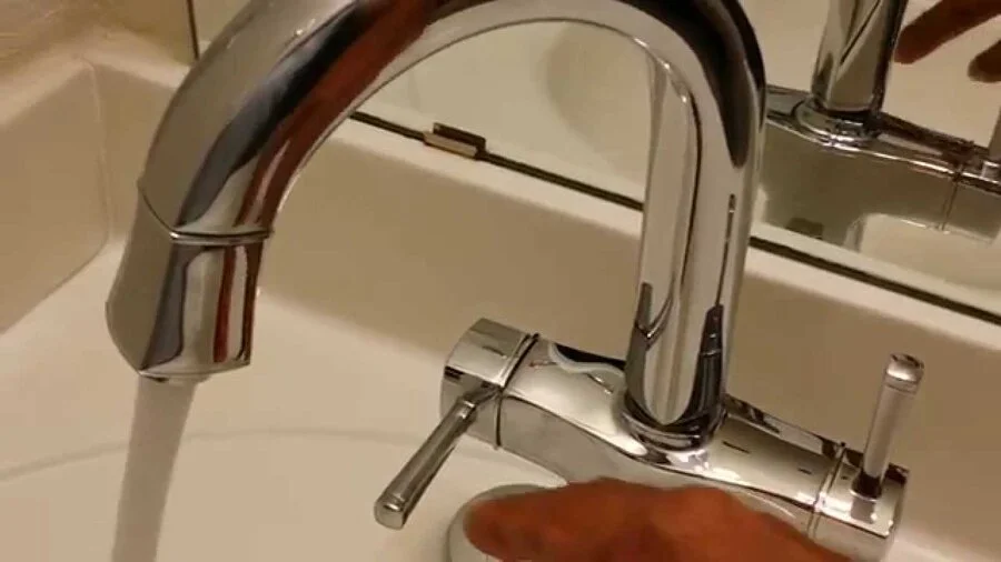 Смеситель для раковины, хром, Grohe Grandera 21107000, современные, hi-tech - фото 3