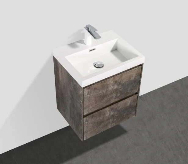 Тумба под раковину подвесная BelBagno Pietra Mini 50 см stone - фото 3