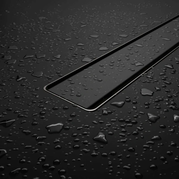 Душевой трап RGW SDR 60 см с черной решеткой - фото 1