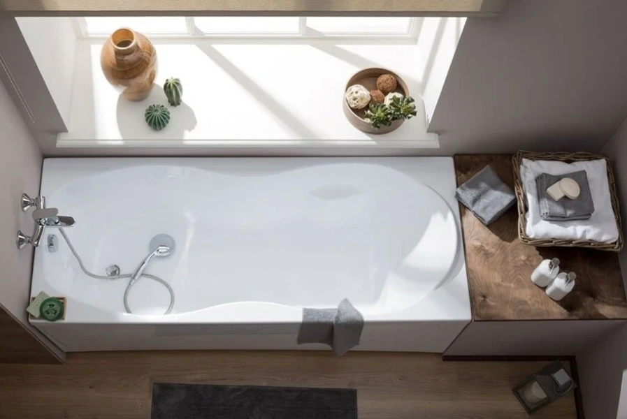 Ванна акриловая Aquanet Tessa New 170 x 70 см 00242924, без гидромассажа, недорогие - фото 6