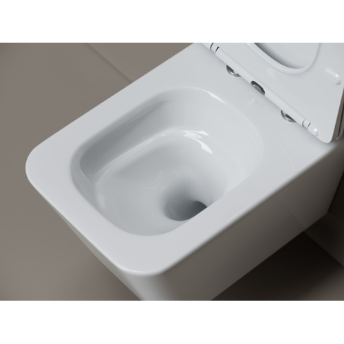 Унитаз подвесной Ceramicanova Miro сиденье микролифт, с горизонтальным, прямым выпуском, с прямым выпуском - фото 7
