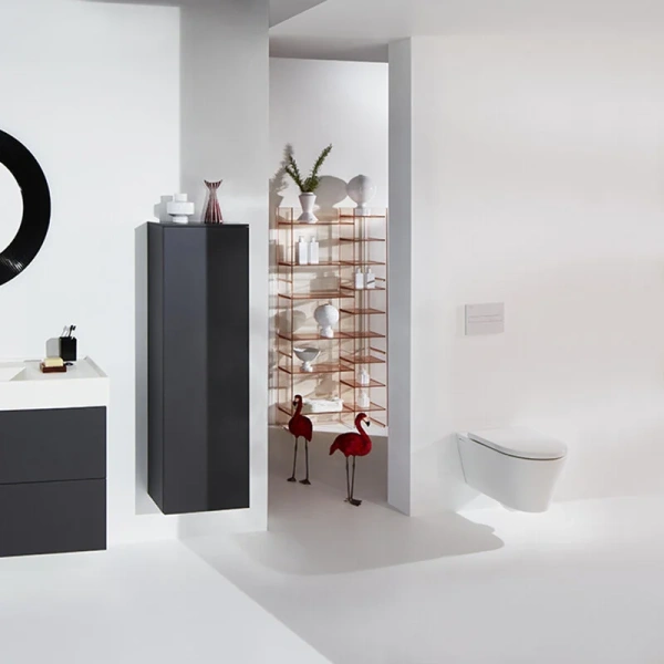 Унитаз подвесной Laufen Kartell безободковый - фото 3