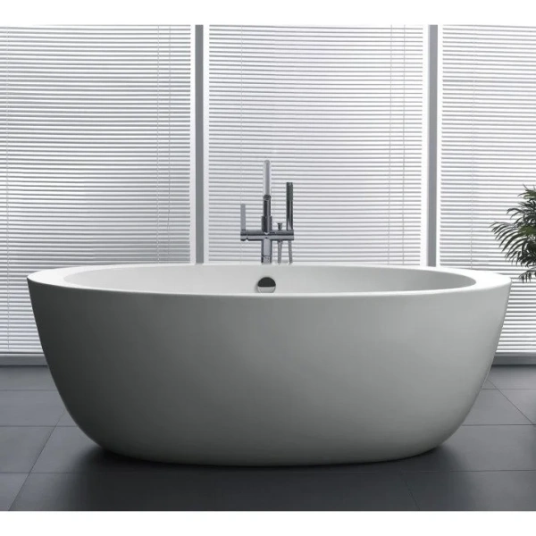 Ванна акриловая BelBagno 170х90 см отдельностоящая - фото 2