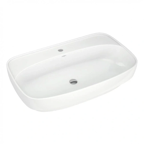 Раковина Kirovit Купер 65 см белая - фото 1