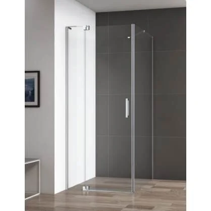 Душевой уголок Cezares Slider 90х90 см стекло прозрачное профиль хром - фото 1