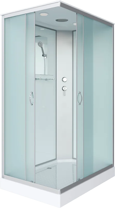 Душевая кабина Niagara Classic 90x70 см стекло матовое - фото 1