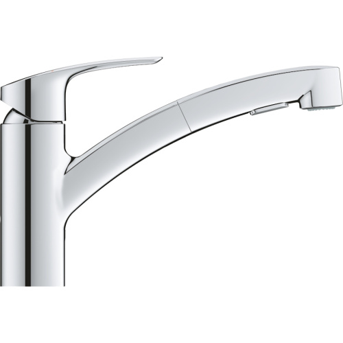 Смеситель для кухни Grohe Eurosmart с вытяжным душем - фото 2