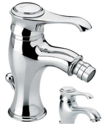 Смеситель для биде матовый хром- хром Emmevi Tiffany - фото 5