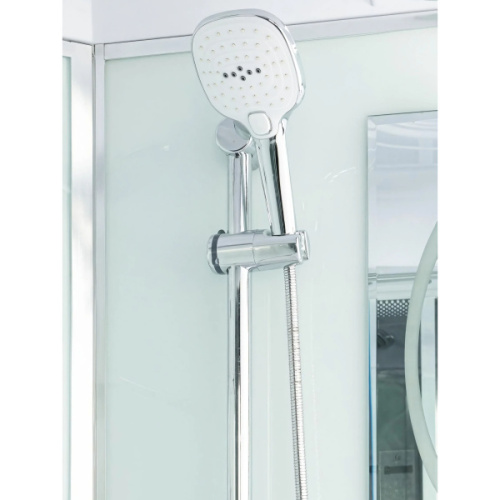 Душевая кабина WeltWasser WW500 110x110 см четверть круга, со стеклянными задними стенками - фото 8