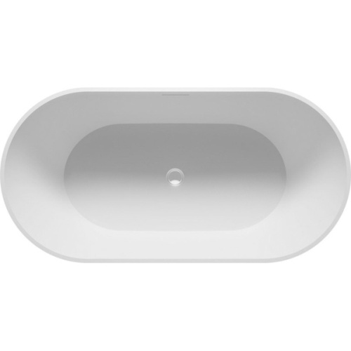 Ванна из литьевого мрамора Riho Bilbao 170х80 см белая - фото 1