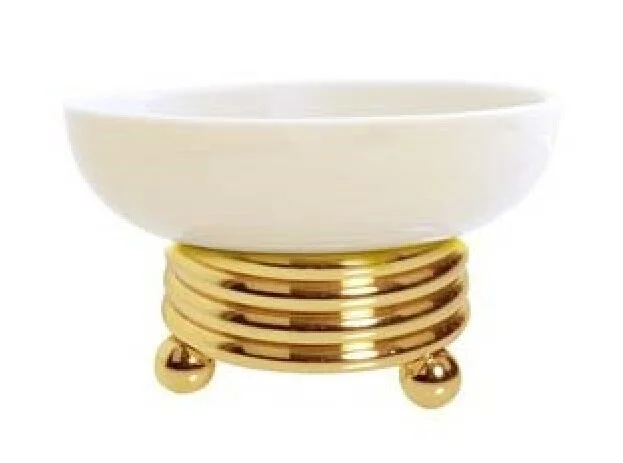 Мыльница Boheme Hermitage золото - фото 1