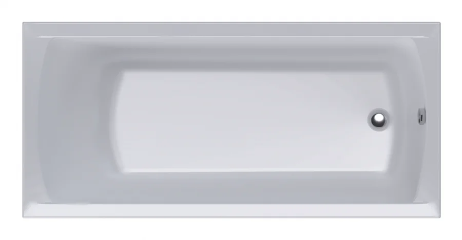 Ванна акриловая Creto Modalia 9-17080, 170 x 80, белый - фото 1