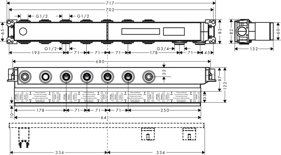 Смеситель для душа Hansgrohe RainSelect 15384 термостатический - фото 3