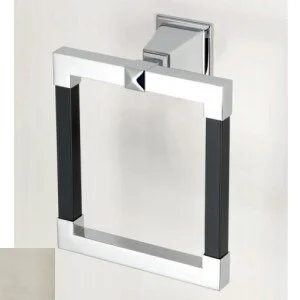 Полотенцедержатель для ванной, цвет никель, Devon&Devon Time Black - фото 3