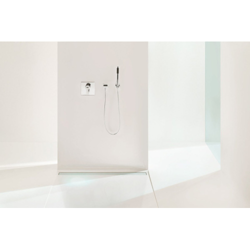 Стеклянная панель Tece TECEdrainline 150 см зеленая, для монтажа в пол - фото 4