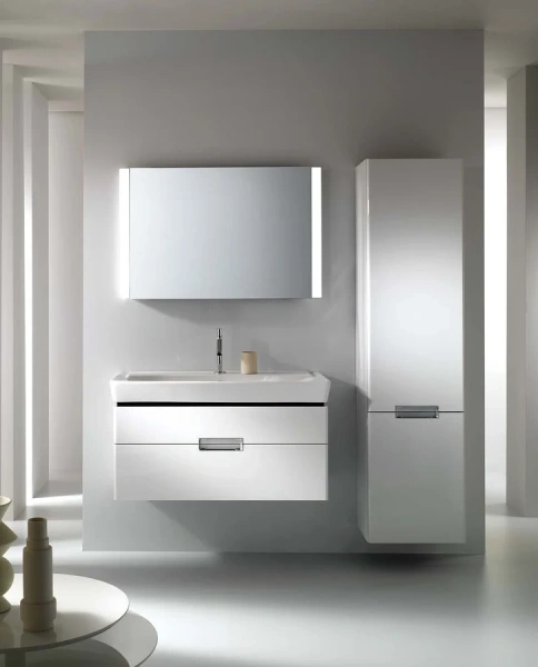 Зеркало с подсветкой Jacob Delafon Reve 100 см прямоугольное, современные, hi-tech - фото 3