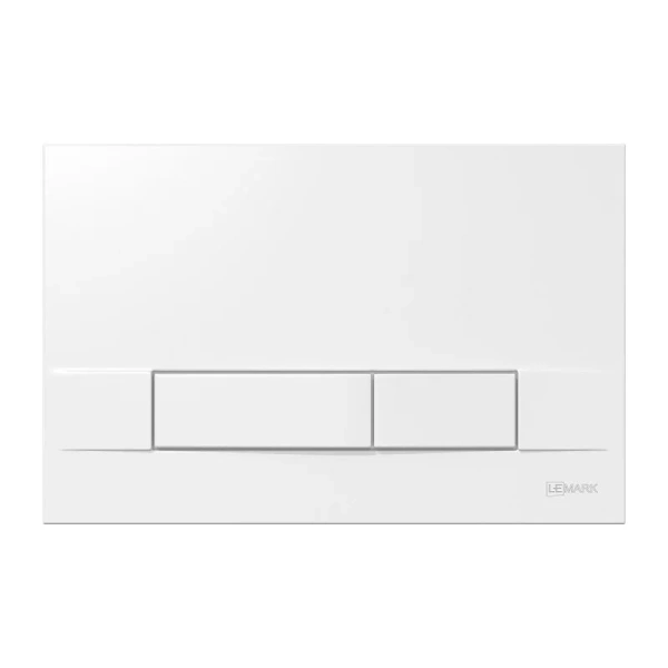 Клавиша смыва Lemark Bit белый глянец - фото 1