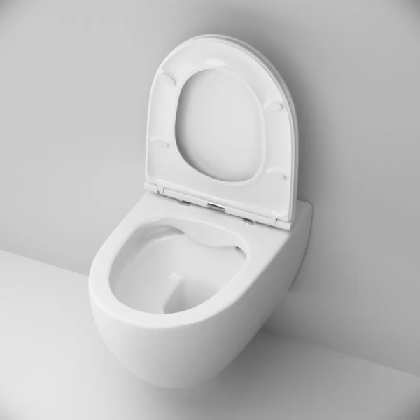 Унитаз с инсталляцией Am.Pm Awe клавиша хром, по запросу - фото 3