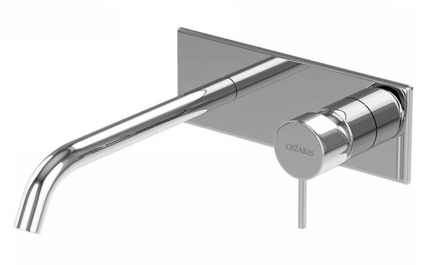 Смеситель для раковины Cezares LEAF-BLI1-L встраиваемый