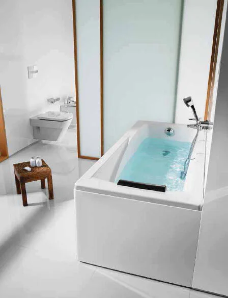 Ванна акриловая Roca Hall 170х75 см белая, современныe, hi-tech - фото 3