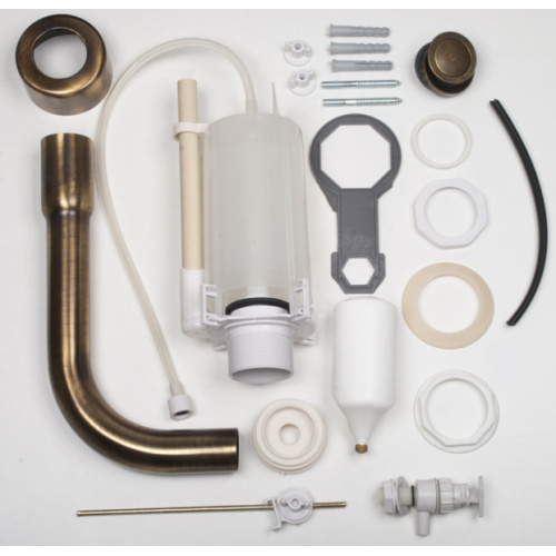 Механизм слива для бачка со средней трубой, с кнопкой для смыва Tiffany World Bristol TWBR2 - фото 13