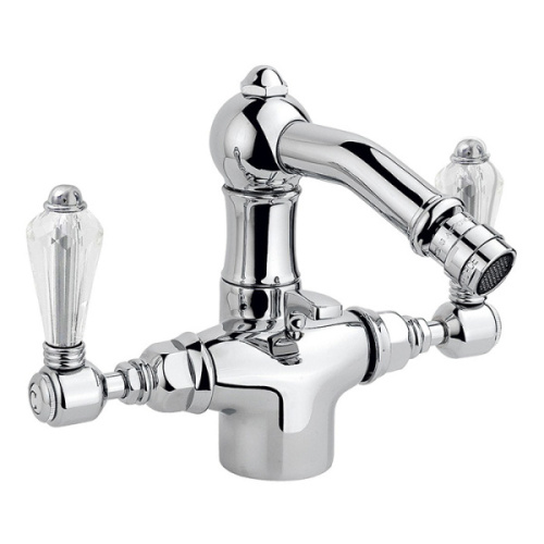 Смеситель для биде, золото, Nicolazzi Half Dome Crystal - фото 1