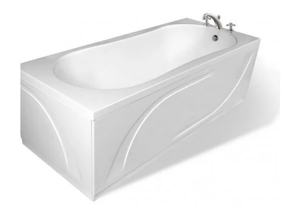 Ванна из литьевого мрамора Эстет Лаура 170x70 см белая глянцевая - фото 3