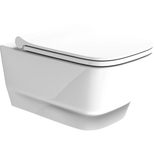 Унитаз подвесной Boheme Bello белый глянец