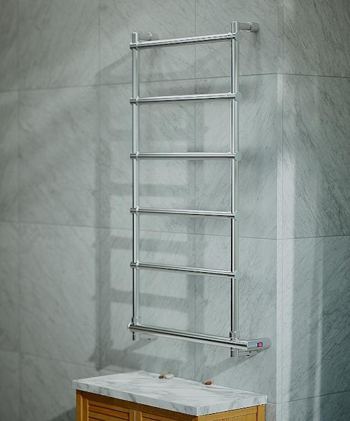 Полотенцесушитель электрический Margaroli Sole 542-6 Box, 6 секций - фото 4