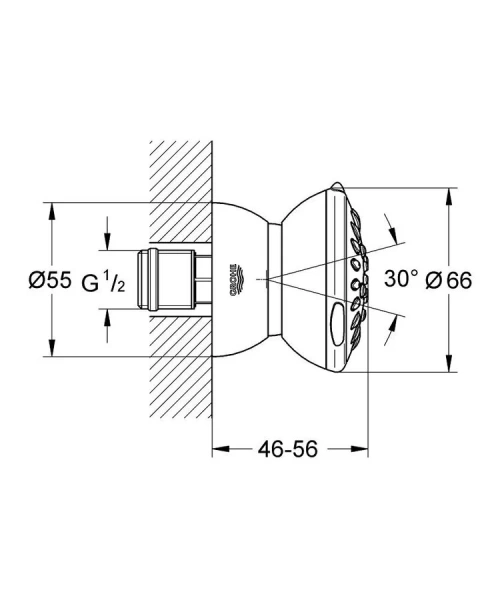 Боковой душ Grohe Relexa 27067000 - фото 3