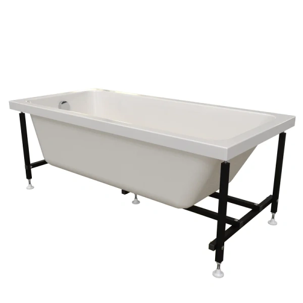 Акриловая ванна Радомир Дижон 2-01-0-0-1-262Р, 150 х 70 см, каркас разборный в комплекте, белая, без гидромассажа, недорогие - фото 6