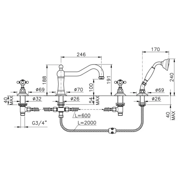 Схема, для ванны - фото 2