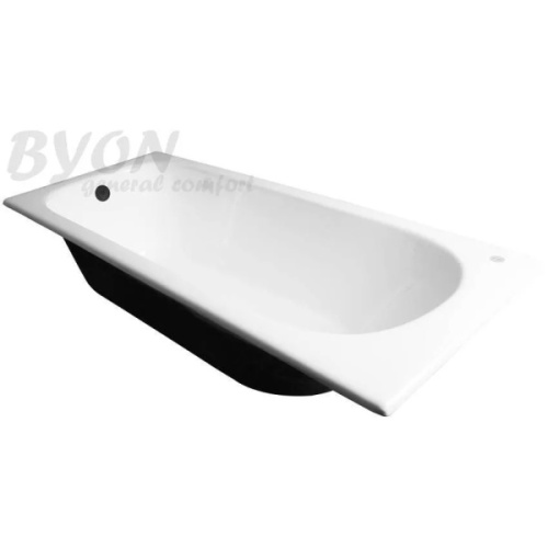 Ванна чугунная Byon 13 120х70 см с антискользящим покрытием - фото 2