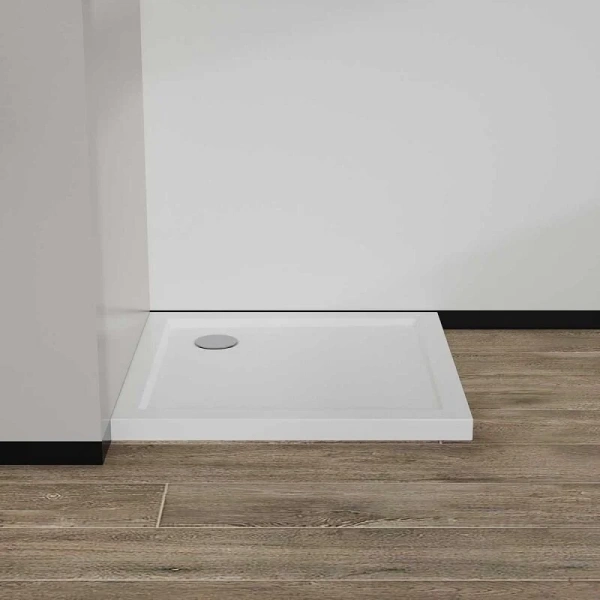 Душевой поддон Vincea 80x80 см белый, белые - фото 6