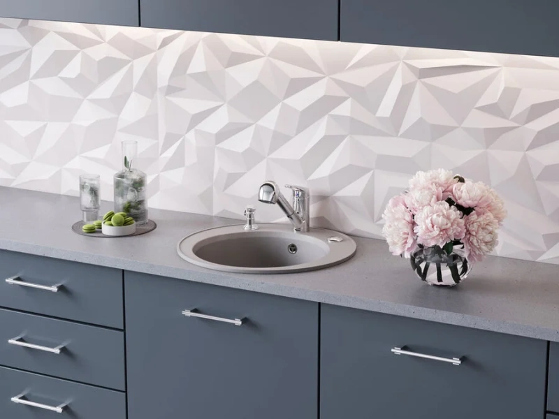 Мойка для кухни Omoikiri Miya 50R-WH 50 см белая, округлой формы - фото 4