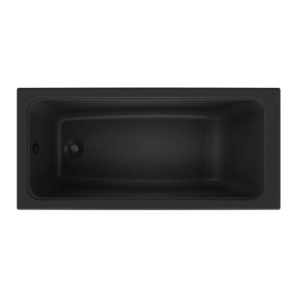 Ванна акриловая Am.Pm Gem 150x70 см черная, прямоугольные - фото 5