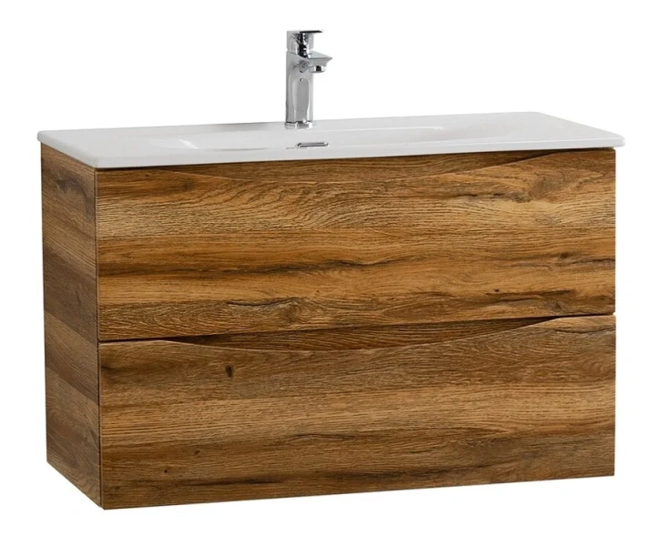 Тумба под раковину подвесная BelBagno Marino-Cer-Mini 80 см Rovere Rustico - фото 3