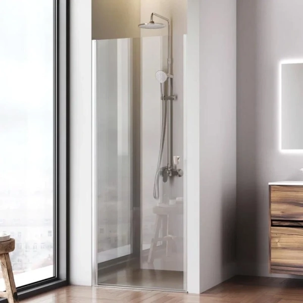 Душевая дверь в нишу Am.Pm Sunny 80 см профиль хром, в нишу - фото 5