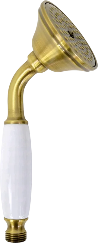 Лейка для душа Migliore Ricambi бронза ручка белая - фото 1