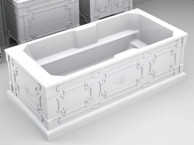 Ванна Belux Кастилия ВКА 1900 белый глянцевый, без гидромассажа - фото 5