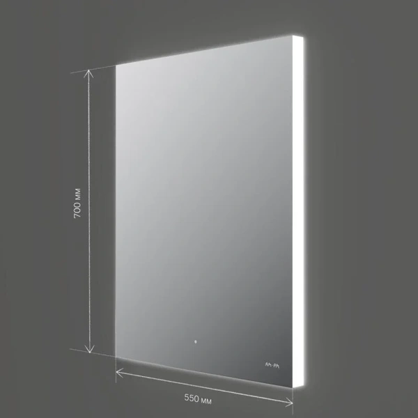 Зеркало с подсветкой Am.Pm X-Joy 55 см с ик-сенсором - фото 2