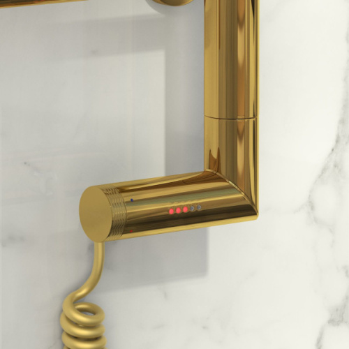 Полотенцесушитель электрический золото левый Сунержа Элегия 2.0 800х500, золото - фото 3