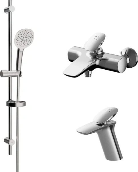 Душевой комплект Am.Pm Spirit 2.0 хром - фото 1