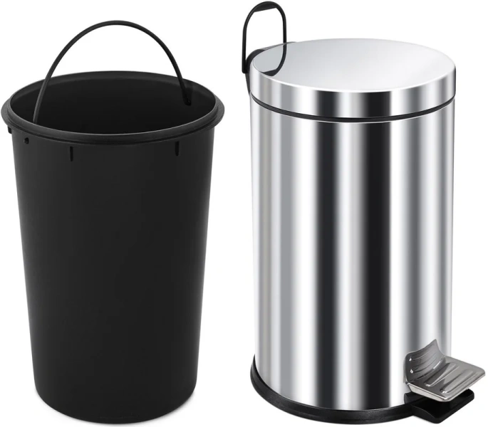 Мусорное ведро Berges 12 л с микролифтом - фото 3