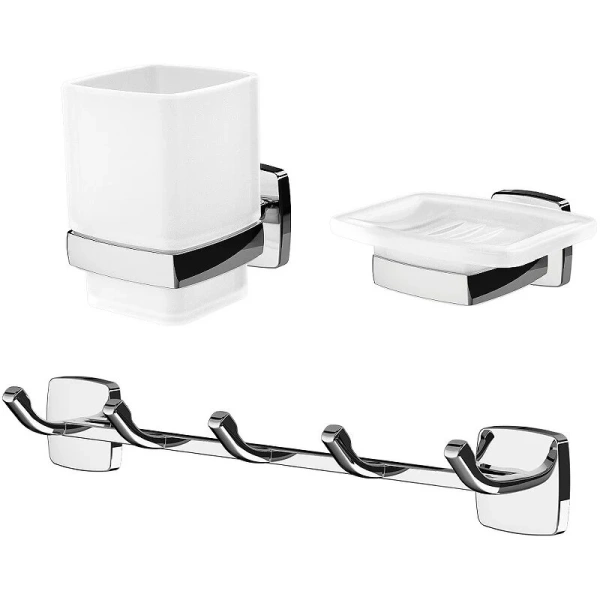 Набор аксессуаров для ванной Am.Pm Gem хром - фото 1